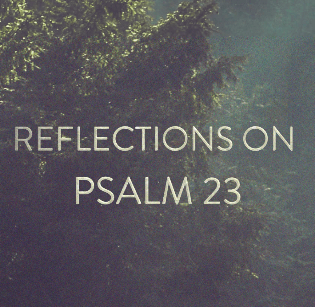 Reflections on Psalm 23