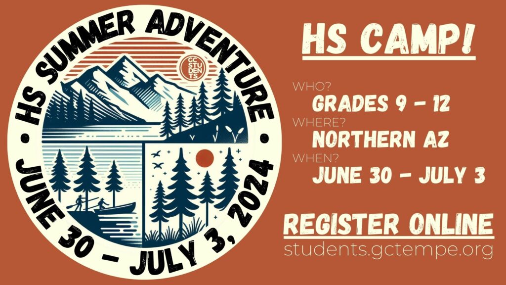 HS Summer Adventure 2024 slide